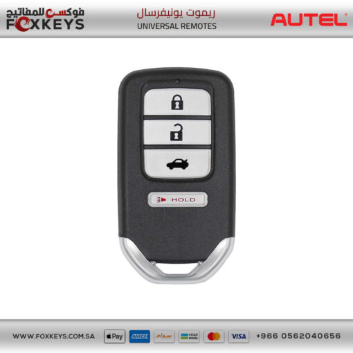 Autel IKEYHD004AL Universal Smart Remote Key 4 Buttons For Honda