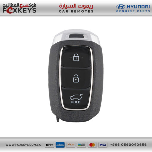 Hyundai I20 2022 Genuine Smart Remote Key 3 Buttons 433MHz 95440-CO100