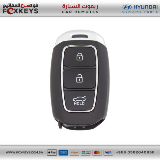 Hyundai Verna 2021 Genuine Smart Key 3 Buttons 433MHz 95440-H6700