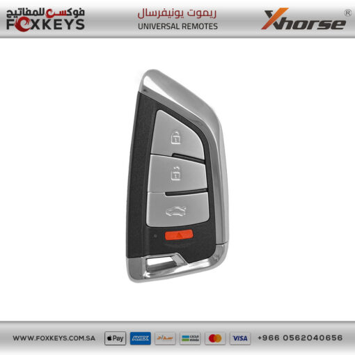 Xhorse Smart Remote Key 3+1 Button Knife Style Type XSKF20EN