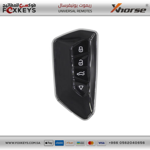 Xhorse Universal Smart Remote Key 4 Buttons VW Style XSGA80EN