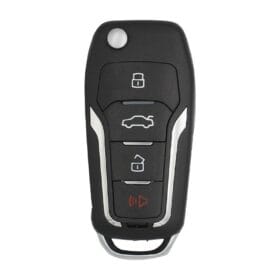 Xhorse VVDI Key Tool VVDI2 Wireless Flip Remote Key 3+1 Button Ford Type XNFO01EN
