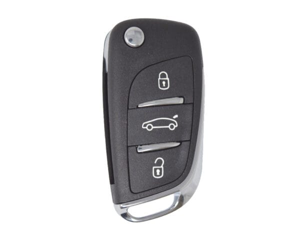 Citroen DS Flip Remote Key 3 Buttons 433MHz PCF7936 Transponder