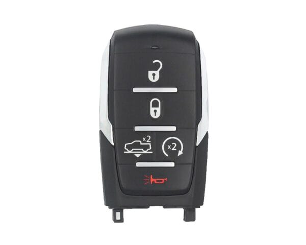 Dodge, RAM 2019-2024 Smart Remote Key 5 Buttons 433MHz 68584154AA, 68575603AA