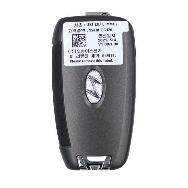 ⁦Hyundai Staria 2022 Flip Remote Key 2 Buttons 433MHz 95430-CG120⁩ - الصورة ⁦2⁩