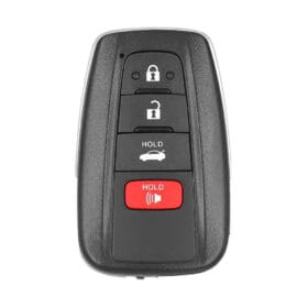 KeyDiy KD TB36-4 Toyota Lexus Universal Smart Remote Key 3+1 Buttons With 8A Transponder