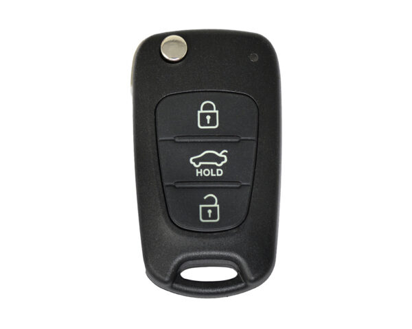 KIA Hyundai Flip Remote Key Shell 3 Buttons Sedan Type TOY48 Blade