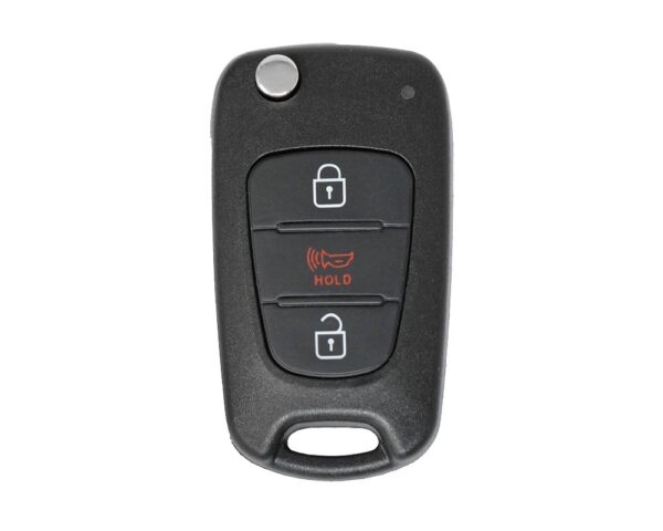 KIA Soul Flip Remote Key Shell Panic Hold 3 Button HYN14R