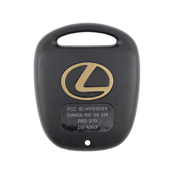 Lexus Genuine Remote Key Shell Back Side 89751-53010