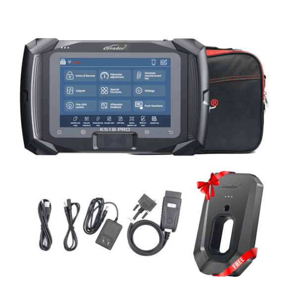 Lonsdor K518 Pro Key Programmer Device FCV & Free Lonsdor Bluetooth Smart Key Generator