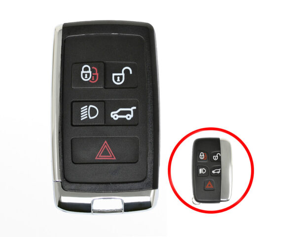 Range Rover Modified Smart Remote Key Shell 4+1 Button