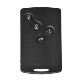 REN Fluence Megane3 Clio4 Remote Card Shell 4 Buttons with Laser Blade Emergency Key