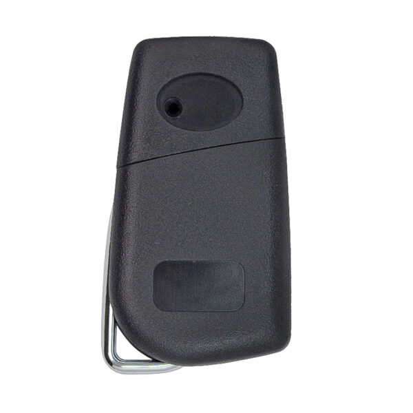 Toyota Corolla Flip Remote Shell Key 3 Buttons Small Battery Holder Type Toy48 Blade - Image 2