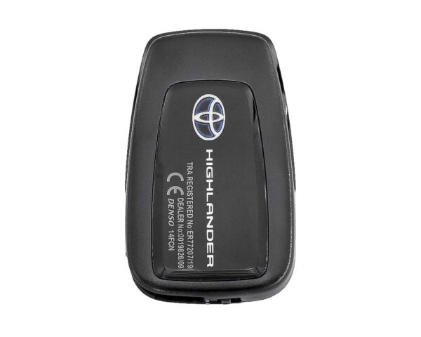 Toyota Highlander 2020 Smart Remote Key N/A 433MHz 8990H-0E200, 8990H-0E201 - Image 2