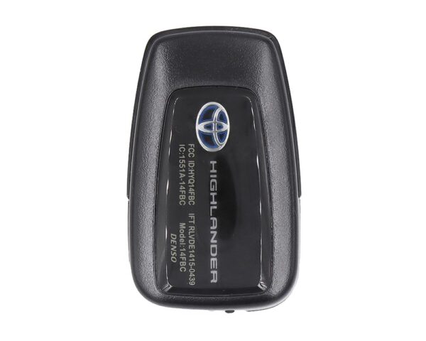 Toyota Highlander  2019-2023 Smart Remote Key N/A 315MHz 8990H-0E030 - Image 2