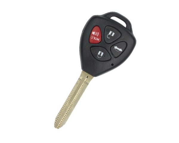 Toyota Warda Camry Corolla  Avalon Remote Key Shell 4 Buttons TOY43 Blade