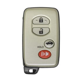 Toyota Smart Remote Key Shell 4 Buttons
