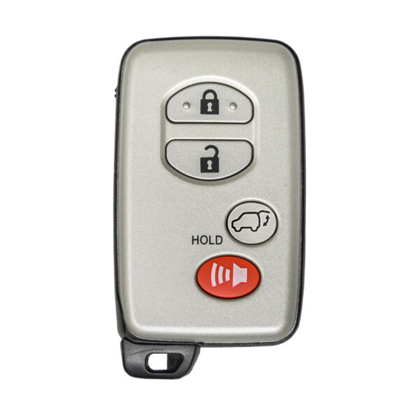 Toyota Smart Remote Key Shell SUV 3+1 Buttons