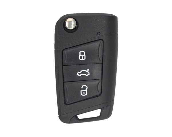 VW MQB 2015 Flip Remote Key Shell 3 Buttons HU66