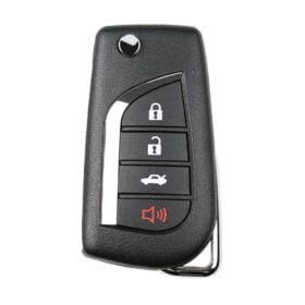 Xhorse Flip Remote Key Wire Universal 4 Buttons Toyota Type XKTO10EN
