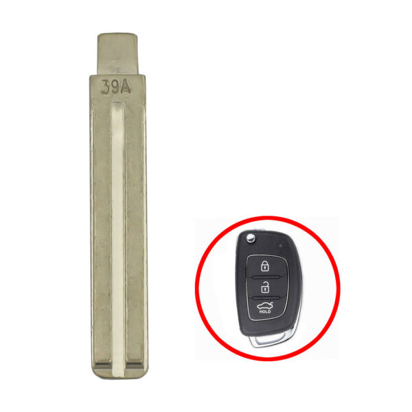 KIA Sorento 2015 Blade for Flip Remote Key Compatible Part Number: 81996-C5000