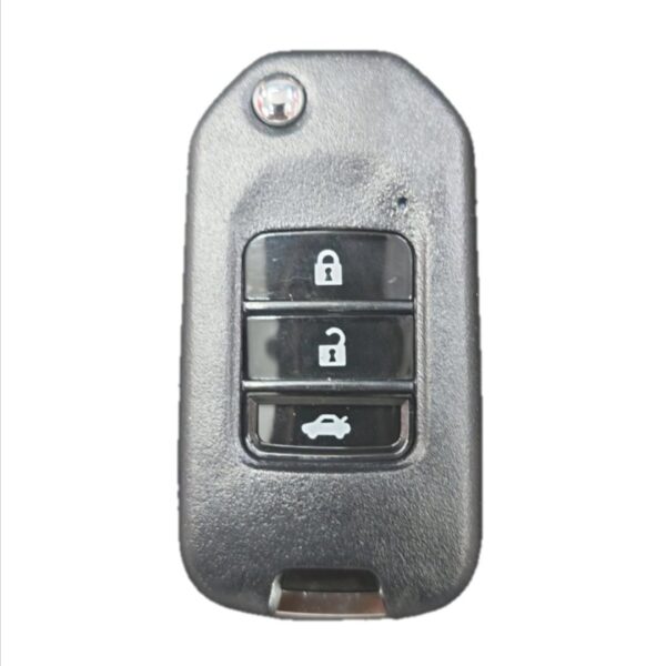 Honda Accord Flip Remote Key Shell 3 Button 2017/2015 Battery Display